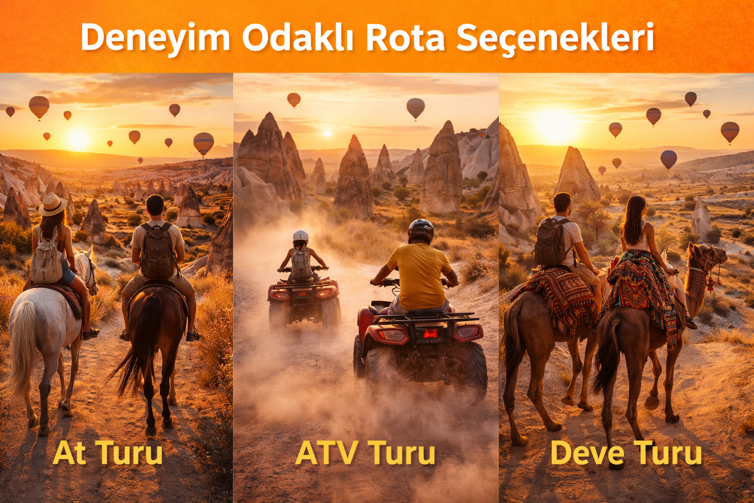 Deneyim Odaklı Rota Seçenekleri