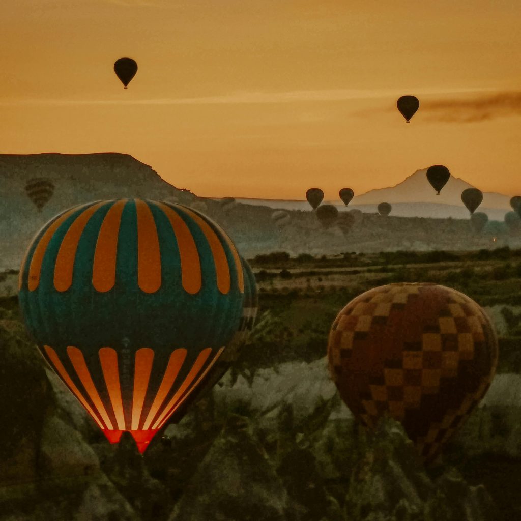 kapadokya balon gün doğumu
