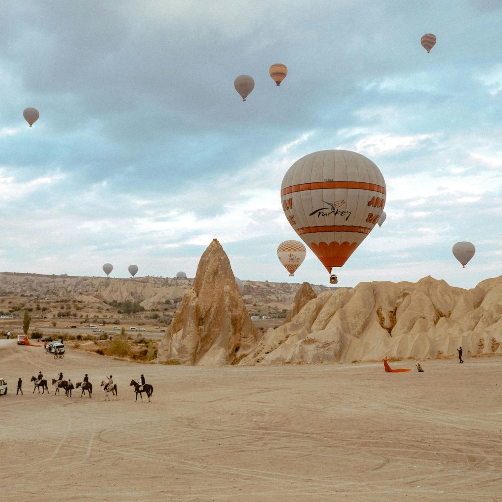 kapadokya gün doğumu vadileri